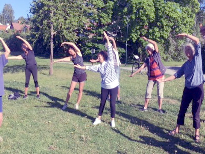 qigong gruppträning