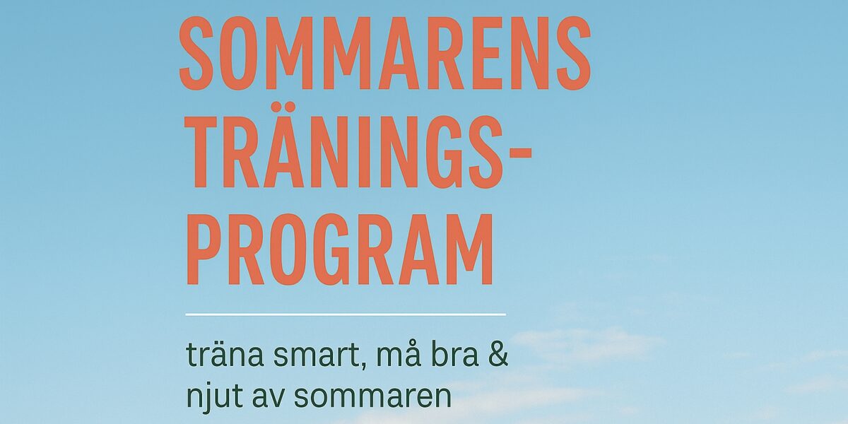 sommarens träningsprogram