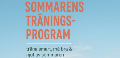 sommarens träningsprogram