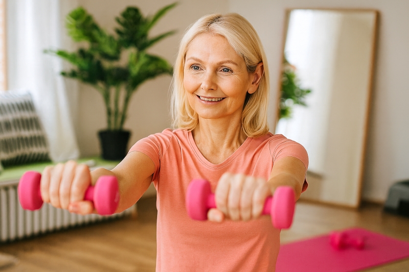 Gymträning i Bromma