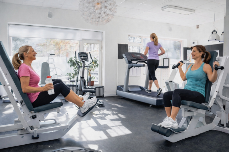 gymträning för kvinnor